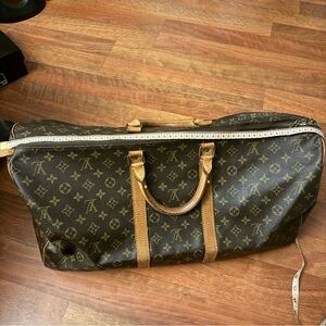 LV Keepall 55 Travel Duffle Bag Vintage